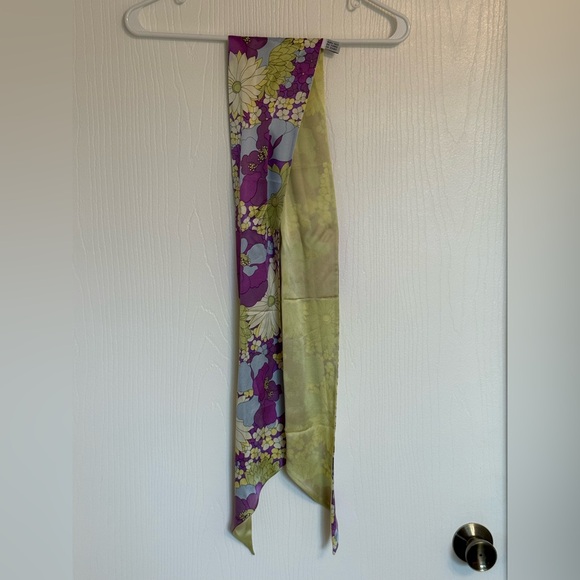 Talbots Reversible Silk Scarf - Picture 5 of 6